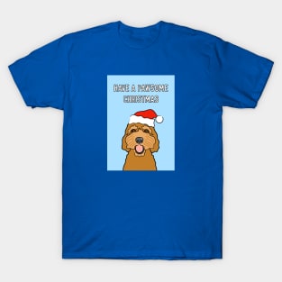 Cockapoo Pawsome Christmas T-Shirt